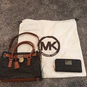 Michael Kors Hamilton Handbag & Wallet